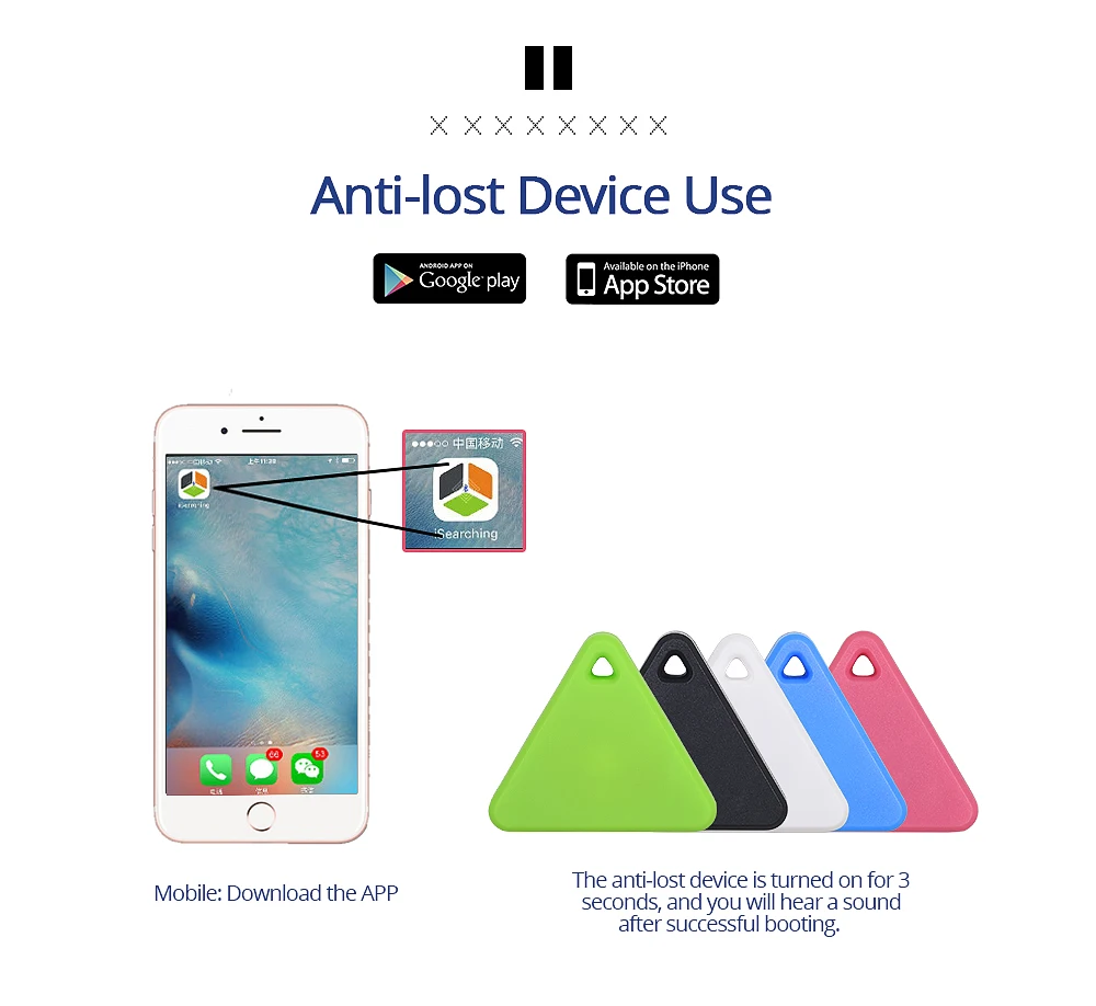 TISHRIC Hot Key Finder Wallet Dog Cat kids GPS locator anti lost keychain Smart Search Bluetooth Tracker Tag itag Keyfinder (18)