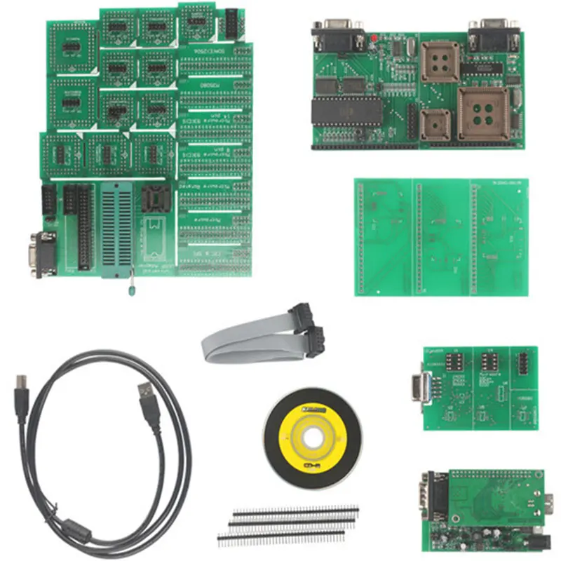 UPA USB серийный программатор полный набор V1.3.0.14 популярный Eeprom универсальный чип программатор Авто ECU инструмент с полным адаптером