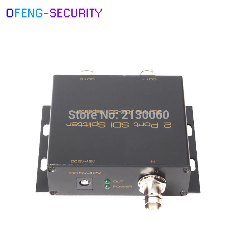 3 Port SDI distributor Splitter 1x2 Supports SD-SDI HD-SDI and 3G-SDI format signals 1080P Video Resolution | Безопасность и