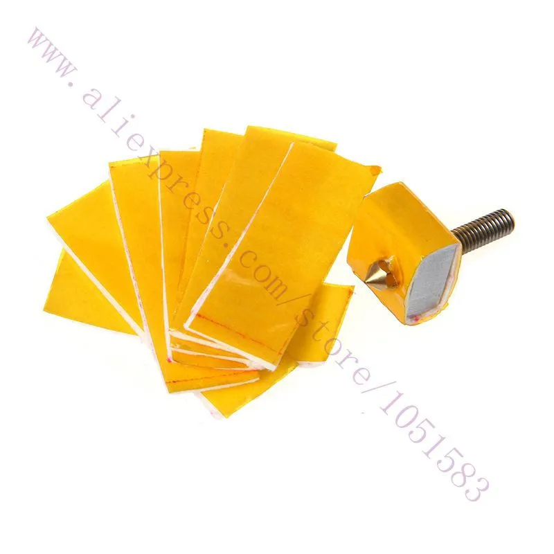 

12Pcs 3mm thickness 3d printer heating block cotton hotend nozzle heat insulation cotton for Ultimaker/Makerbot