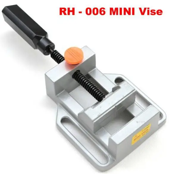 

Mini vise RH-006 Parallel-jaw vice table drilling machine stand support engraving object with