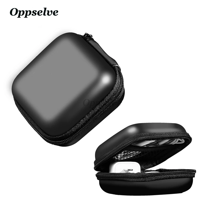 

Oppselve Portable Mobile phone Accessories Storage package Mini Case for Usb cable Hard Bag Earphone Box for charger SD TF Cards