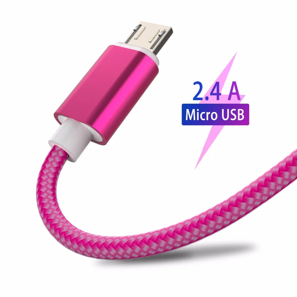 

Micro Usb Cable Android Fast Charging USB Data Sync Charger Cables Mobile Phone Cable for Samsung A7 S7 for Xiaomi 1m/2m/3m Wire