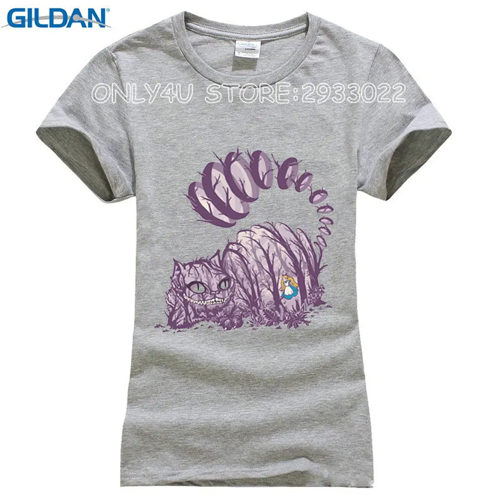 GILDAN Top Tee Big Purple Tooth Ghost Cheshire newest Because cat design summer hipster women's T-Shirtjpg4jpg4jpg4