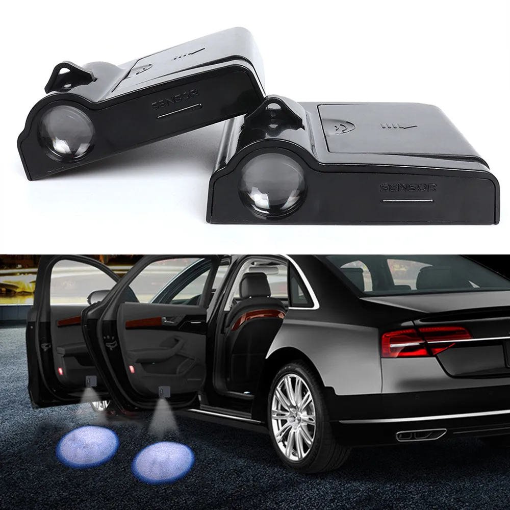 

2X LED Car Door Welcome Logo Projector Light For Nissan Qashqai j11 J10 Juke X-trail Tiida note almera primera pathfinder teana