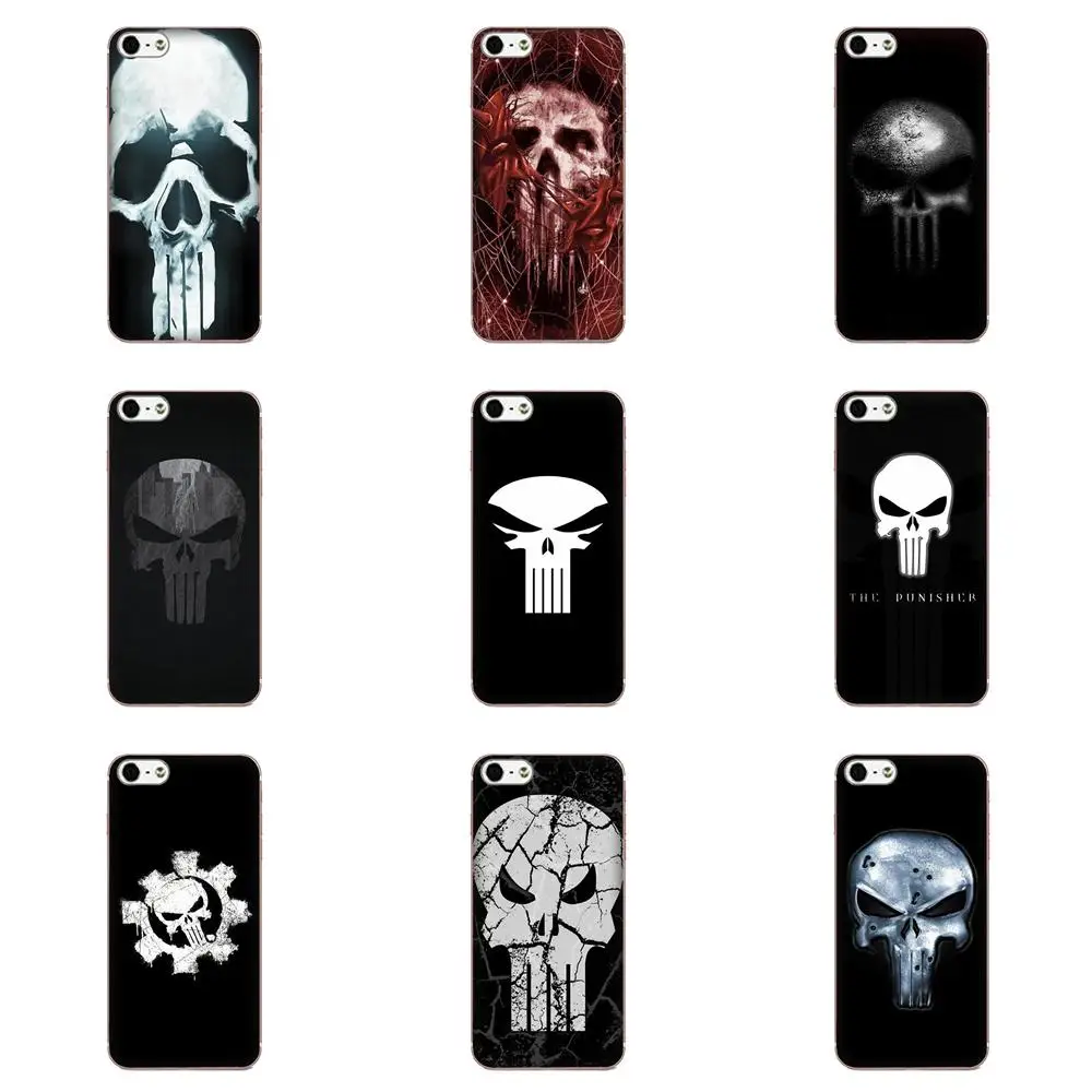 

Punisher Skull Marvel Comic Hero For Huawei P7 Honor 4C 5A 5C 5X 6 6C 6A 6X 7 7X 8 9 V8 V10 Y3II Y5II Y6II G8 Play Lite