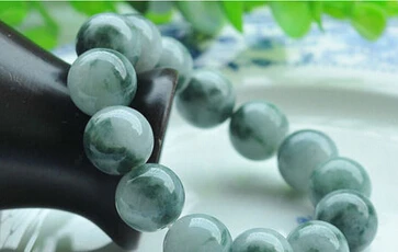 

437 Certificated 100% Natural Icy Jade /Jadeite Bracelet /Adjustable Beads Bracelet