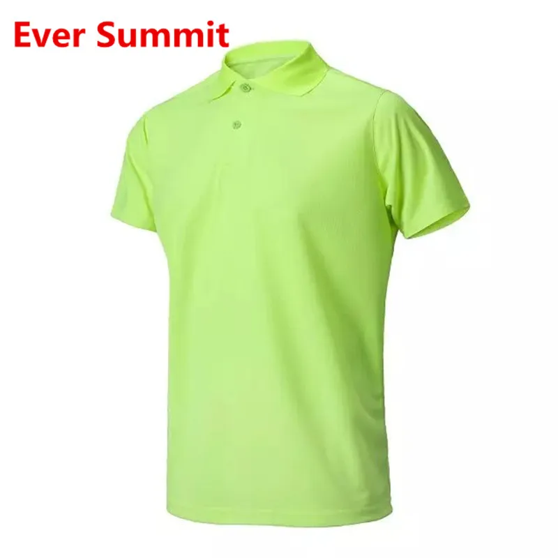 Ever Summit Man Sports POLO хлопок высокого качества взрослые летние плюс футбольные майки индивидуальный логотип удержание поло Golftennis