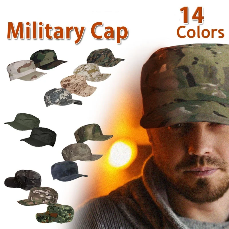 

Outdoor Sports Army Tactical Cap Military Patrol Hat Browning Men Cotton Camouflage Paintball Airsoft Caps Hunting Hats