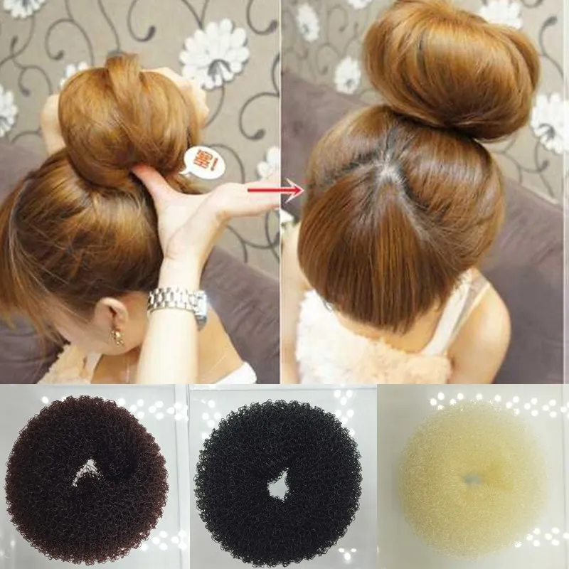 

Fashion Women Girl Magic Style Pomp Hair Styling Tools Buns Braiders Curling Headwear Hair Rope Hair Band Accessories