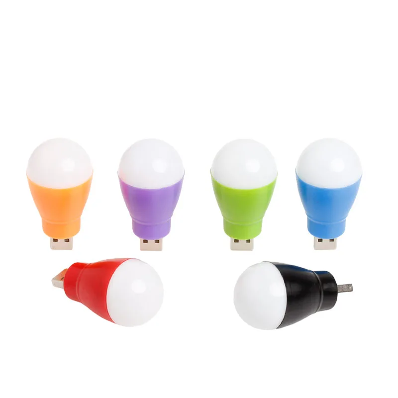 

New DC Portable 5V 5W LED USB White Light Bulb Lamp For Laptop Computer Reading
