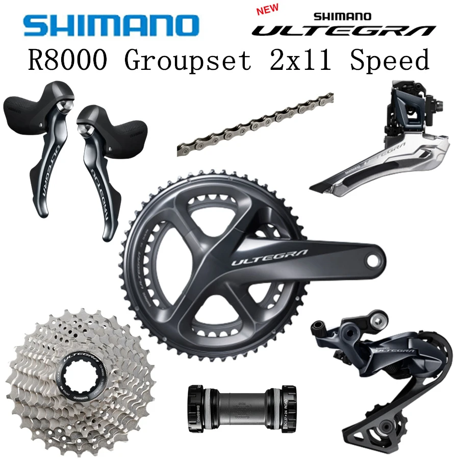 Schaap Conciërge tekort SHIMANO R8000 Groupset ULTEGRA R8000 6800 Groupset Derailleurs ROAD Bicycle  50 34 52 36 53 39T 11 25T 11 28T 170mm 172.5mm|6800 groupset|groupset  ultegraultegra groupset 6800 - AliExpress