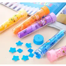 1 шт. новая трубка мыло Милая Ароматическая ванна мыльные хлопья переносная трубка мыло с лепестками Мягкое мыло для путешествий