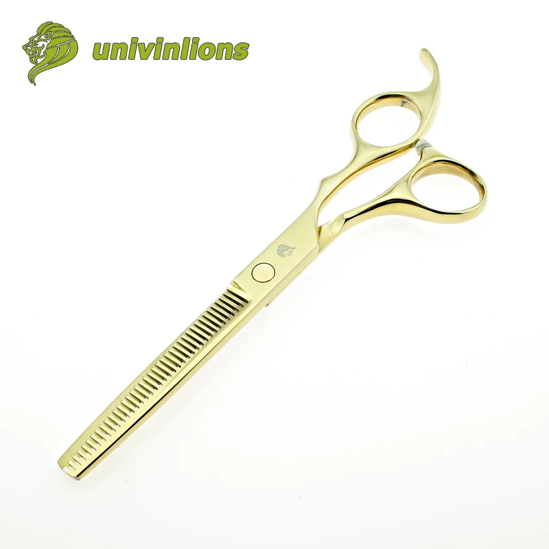Univinlions 7 &quotзолотые ножницы для стрижки кошек собак Ножницы ухода за собакой