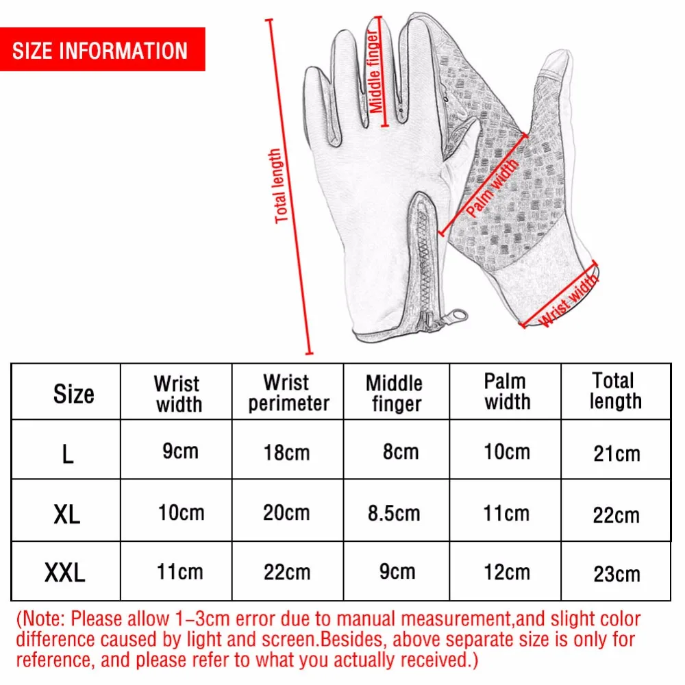 Ветрозащитные уличные спортивные перчатки для катания на лыжах с сенсорным экраном перчатки для велоспорта перчатки для альпинизма Военные перчатки для гонок на мотоциклах