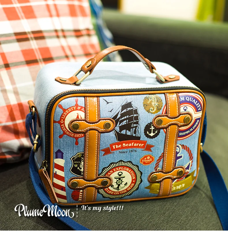 Vintage unique camera shoulder bag PM50515-7