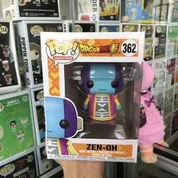 Эксклюзивный Funko pop официальная анимация Dragon Ball Super-Zen-Oh #362 Виниловая фигурка Коллекционная модель игрушки в коробке