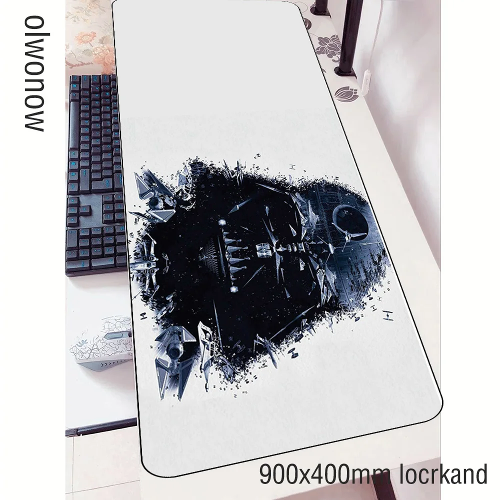  Star Wars mouse pad 900x400mm pad to mouse locked edge notbook computer mousepad gaming padmouse ga