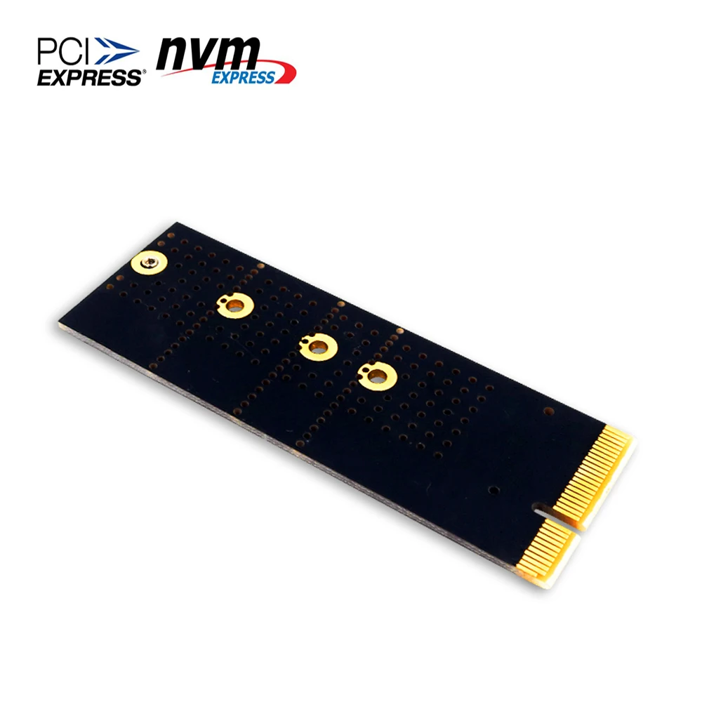 NGFF(M.2) nvme M key SSD для адаптера pci-e 4X(вертикальная установка), NGFF(M.2) nvme M key SSD, адаптер pci-e 4X, твердотельный диск