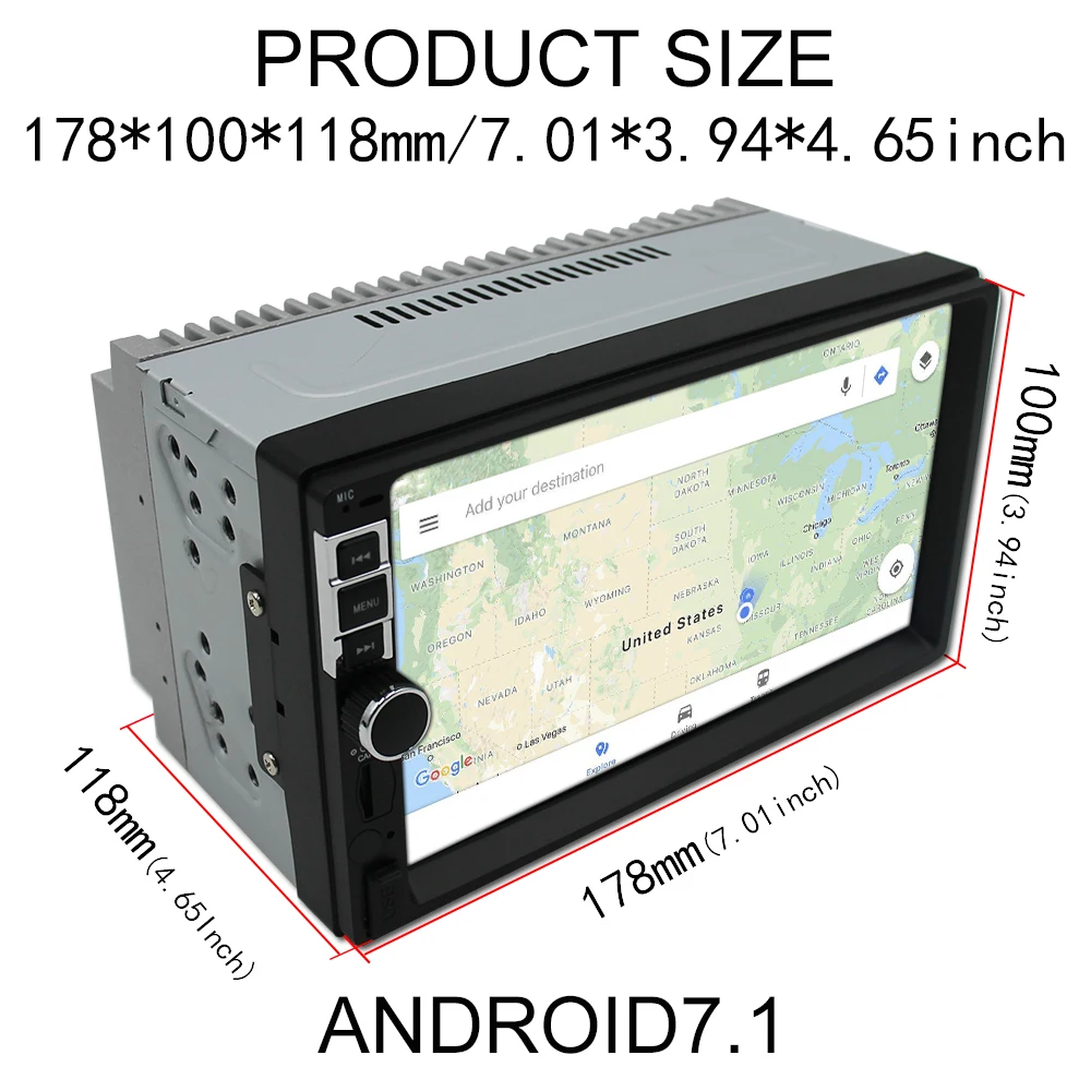 Автомагнитола SWM RDS 2 Din Android 7 1 GPS навигация|Автомобильные радиоприемники| |