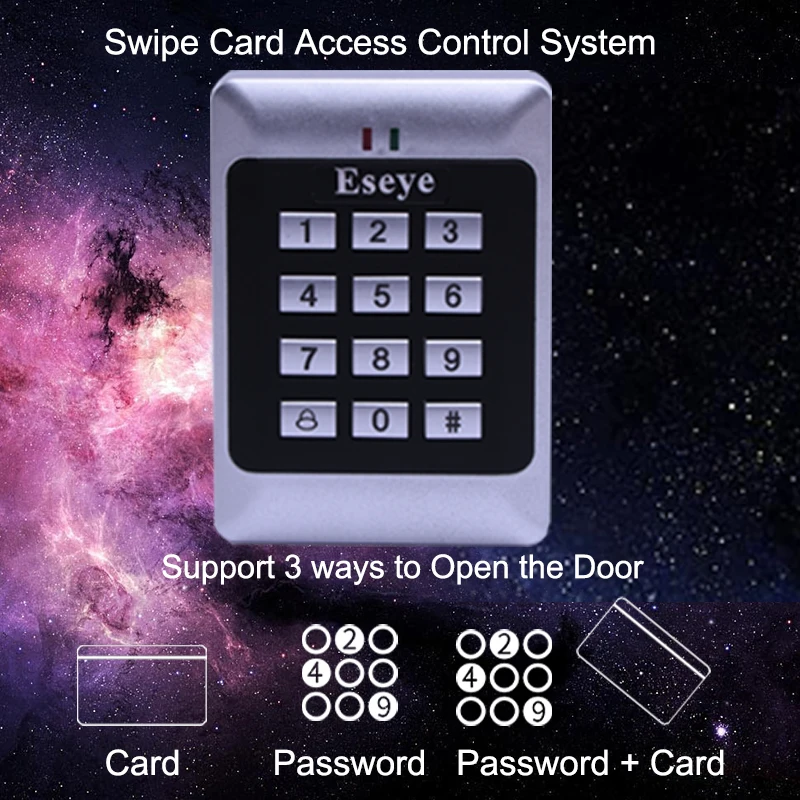 New RFID Access Control System Security Proximity Entry Door Lock Opener Door Keypad Single Door Standalone RFID Access Control New RFID Access Control System Security Proximity Entry Door Lock Opener Door Keypad Single Door Standalone RFID Access Control