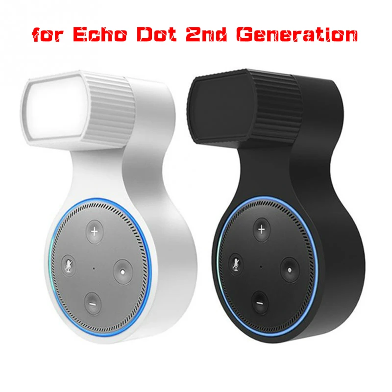 

for Echo Dot 2nd Generation Wall Mount Hanger Stand for Round Smart Voice Assistants Speaker Holder Speaker Stand