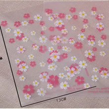 13*19 см оптом,, 100 шт/партия мыло ручной работы подарочный пакет/бисквиты сумки пять листьев и цветов