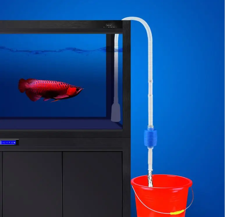 1.8m wash sand Siphon Pump Aquarium Water Change Vacuum tube Fish Tank