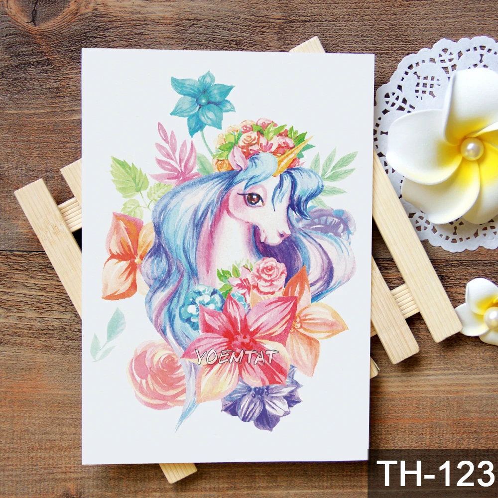 يونيكورن نمط الأوشام المؤقتة الوشم ملصقات للماء المرأة وهمية اليد الكبار رجال هيئة الفن يونيكورن نمط الأوشام المؤقتة الوشم ملصقات للماء المرأة وهمية اليد الكبار رجال هيئة الفن