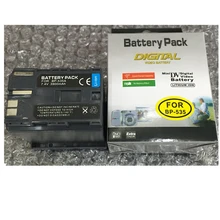 BP-535 Digital Camera Battery BP 535 lithium batteries pack BP535 For Canon MV400 MV430i MV430IMC MV450i ZR30 ZR40 ZR45MC