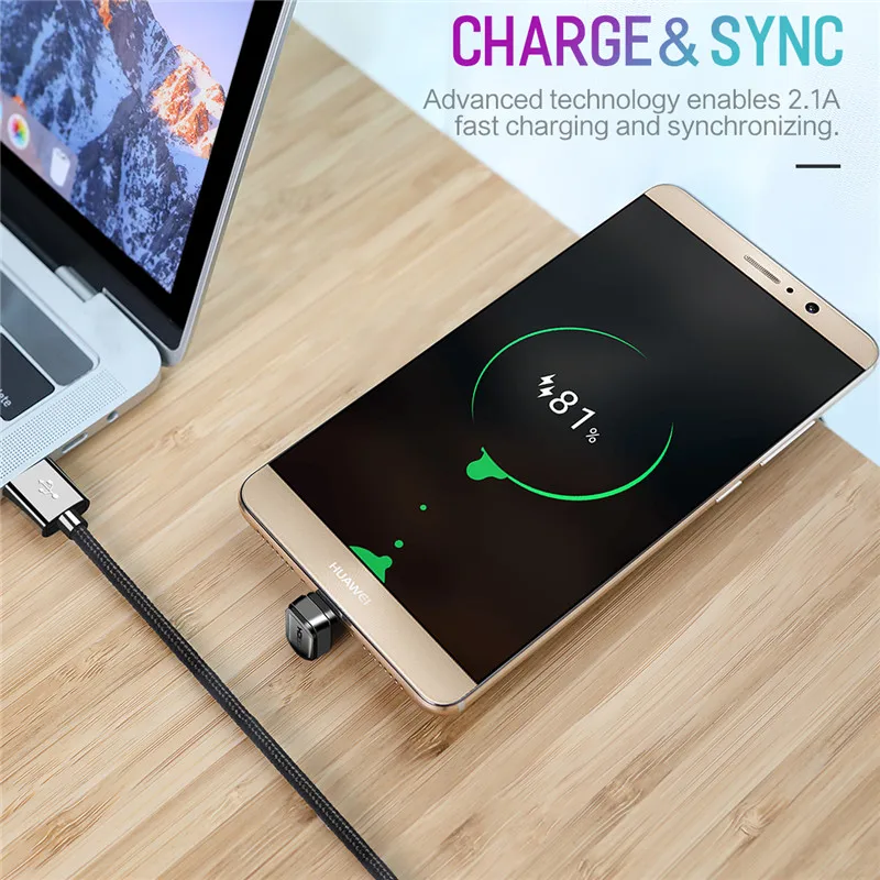 ROCK usb type-C кабель игровой кабель для samsung Galaxy S9 S8 Plus Note 8 C шнур 2.1A Быстрая зарядка type-C кабель для синхронизации данных