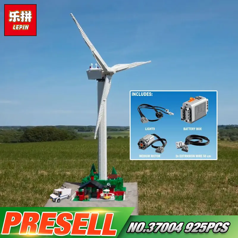 

Lepin 37004 Creative Toys The 10268 Windmill Turbine with Motor Function Set Building Blocks Bricks Assembly Toys Christmas Gift