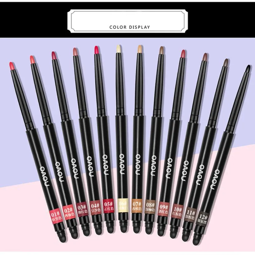Beauty Pro Многофункциональный Карандаш для теней косметический блеск Тени для век подводка для глаз Ручка lapis de olho 12 цветов и быстрая