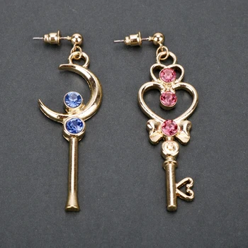 

Fashion Cartoon Anime Sailor Moon Drop Earrings Cosplay Cardcaptor Sakura Dangle Earrings For Women Girls Gifts Jewelry