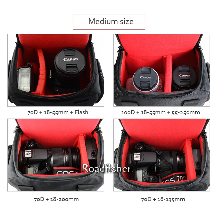 Camera shoulder bag for Canon EOS-18