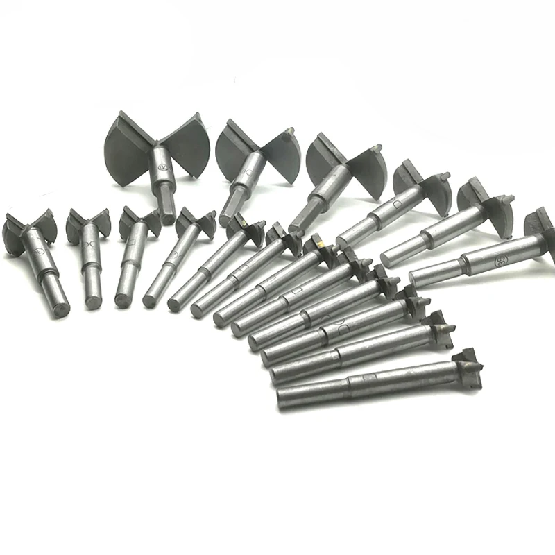 Forstner Wood Drill Bit Self Centering Hole Saw Cutter Woodworking Tools Set 15mm20mm25mm30mm35mm H
