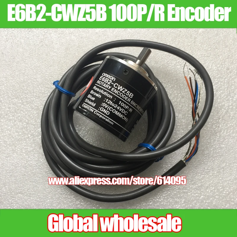 NEW OMRON E6B2-CWZ5B 100P//R Rotary Encoder