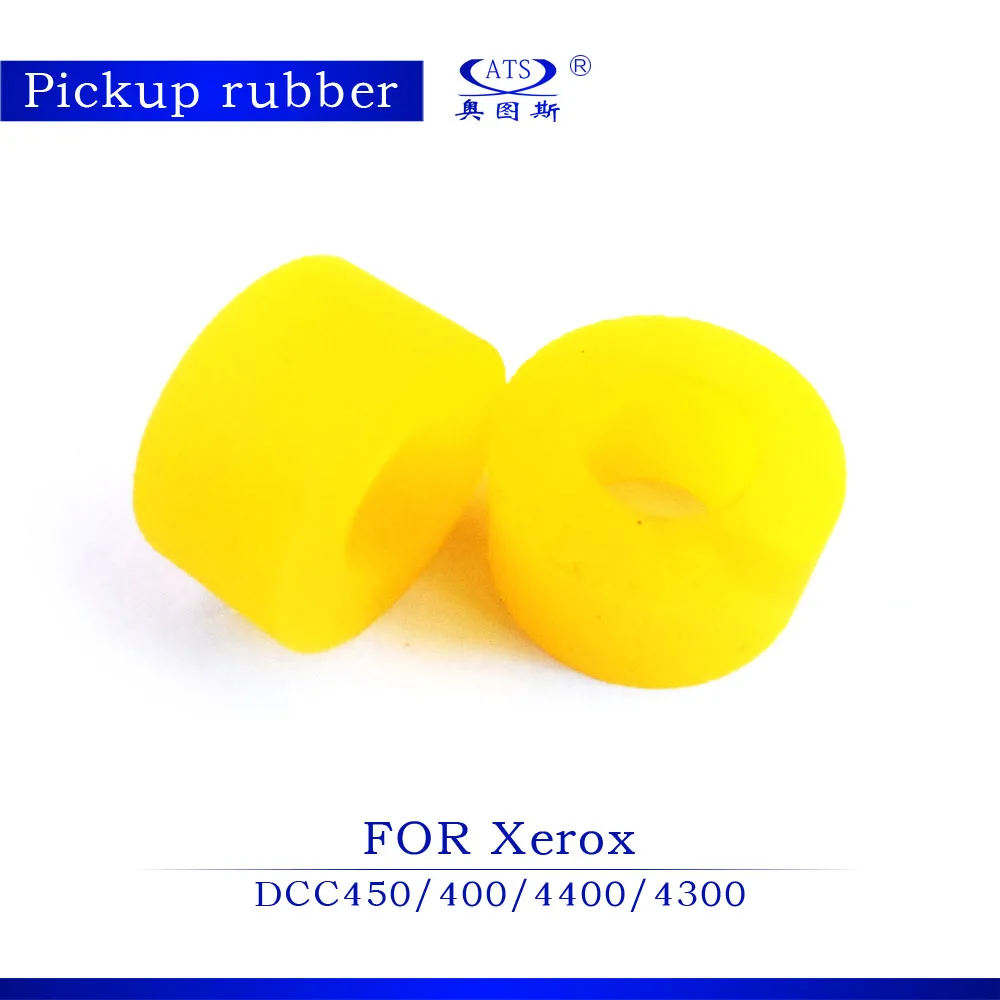 

10 Sets / Lot for DCC450 DCC400 DCC4400 DCC4300 Paper Pickup Roller Copier Rubber Copier Yellow Pickup Rubber Part 450 400 4300