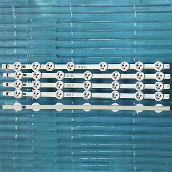 

(NEW kit) 5 PCS/set 39DLED A-TYPE REV02 39DLED B-TYPE_REV02 for VES390UNDA-2D-N02 TX-39A300B (4*A*7LED 1*B*8LED)