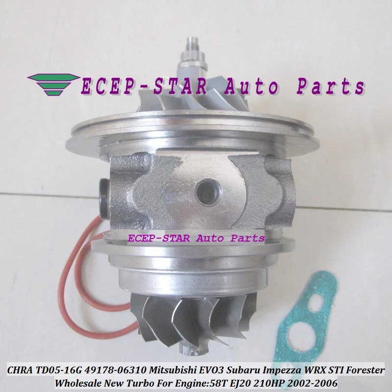 Turbo CHRA TD05-16G 49178-06310 Mitsubishi EVO3 Subaru Impezza WRX STI Forester 58T EJ20 210HP 2002-2006 (6)