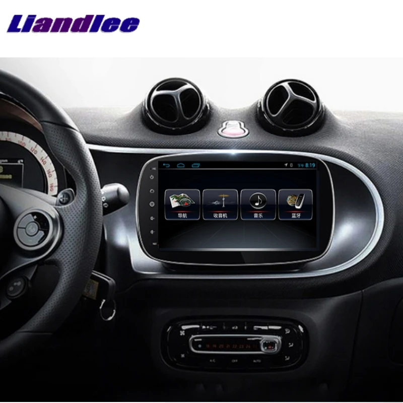 Excellent Liandlee Car Multimedia Player NAVI With CarPlay For Mercedes Benz For Smart Fortwo W453 2014~2016 Radio Stereo GPS Navigation 1
