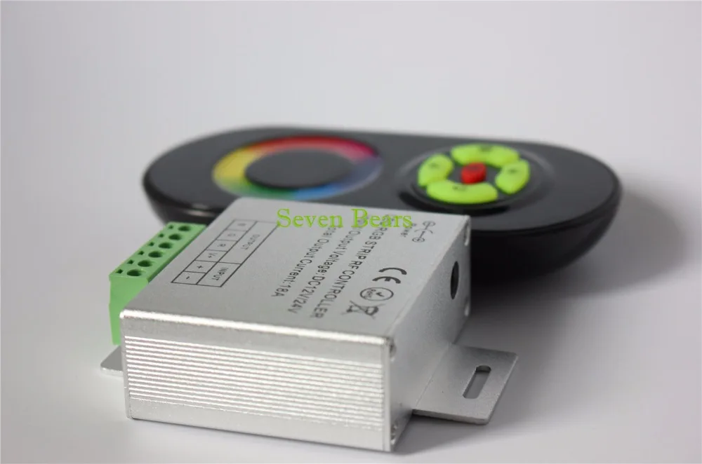Светодиодный RGB контроллер Magic Dream 12 24 В постоянного тока 5 клавиш в алюминиевом