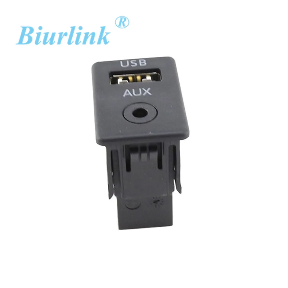 2 в 1 USB + AUX кнопка входа для Volkswagen Passat подключения аудиоручки|aux input switch|input buttonbutton for