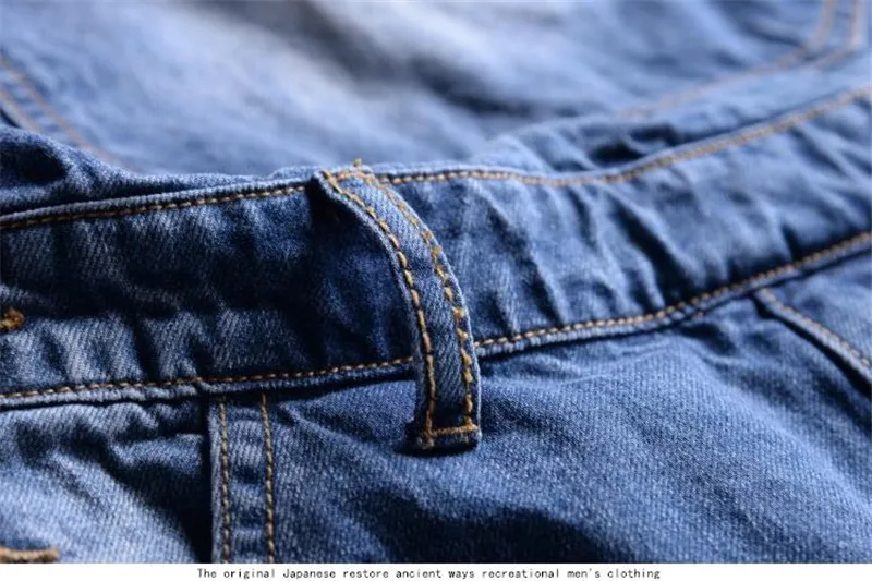 Бренд 2019 новый дизайнер Для мужчин; джинсовые шорты модные рваные комбинезон джинсовый комбинезон короткие для стройных мужчин короткий