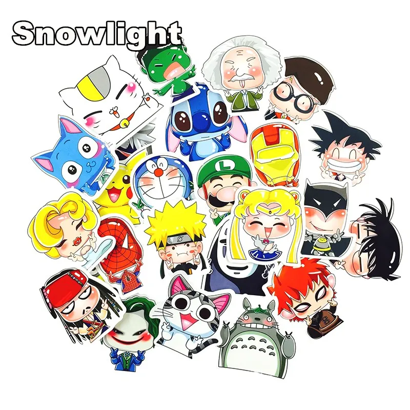 25 Pcs Cartoon Scissorhands Series Graffiti Stickers For Laptop Luggage Skateboard Waterproof Sticker CarStyling Sticker For Kid