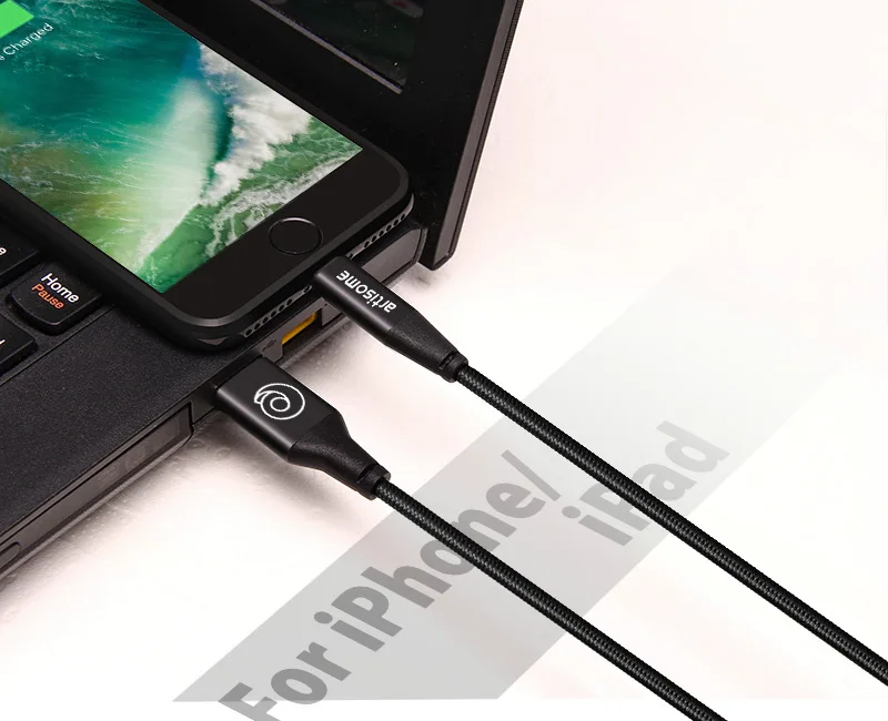 Artisome USB Cable For iPhone XS MAX Fast Charging Cable For iPhone X 8 7 6 s 2A USB Charging Data Cable Mobile Phone Cables     (4)