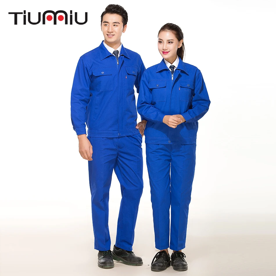 High Quality Protective Clothing Unisex Two Piece Work Wear Set Coat