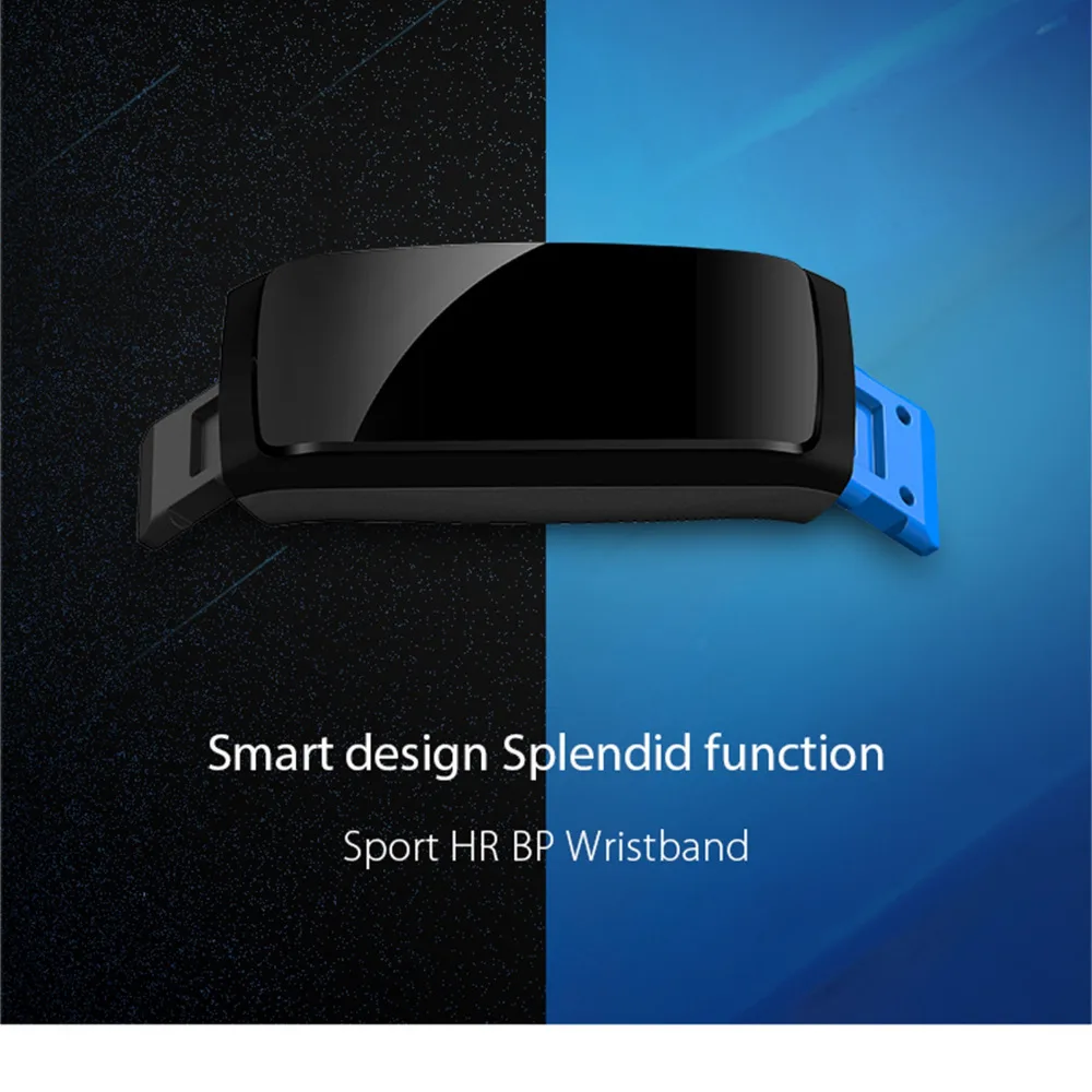 IP67 Водонепроницаемый Bluetooth Спорт Смарт-фитнес браслет Поддержка сердечного ритма Приборы для измерения артериального давления Мониторы трекер для андроид iOS