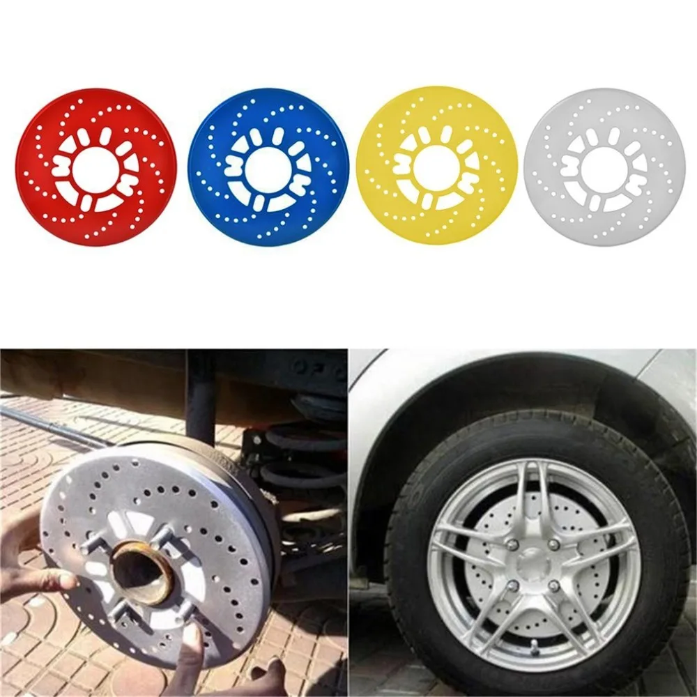 

Aluminum Alloy Automotive Wheel Disc Brake Cover for Car Modification Brakes Sheet Auto Wheels Plate Rear Drum Brakes