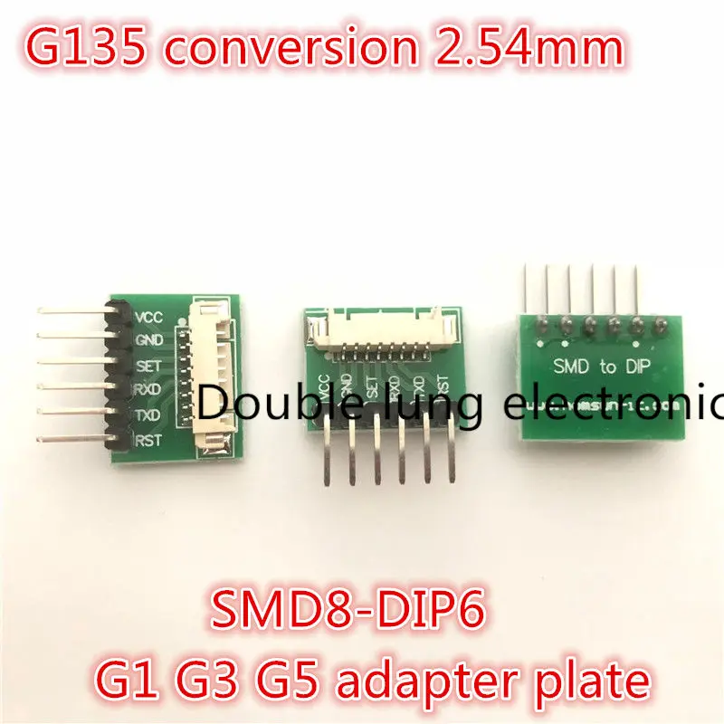 

The adapter 8Pin 1.25mm for PM2.5 sensor PMS1003 PMS3003 PMS5003 G135 to 2.54mm 1x4Pin